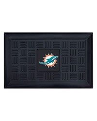 NFL Miami Dolphins Medallion Door Mat by   