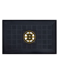 NHL Boston Bruins Medallion Door Mat by   
