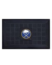 NHL Buffalo Sabres Medallion Door Mat by   