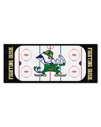 Notre Dame Fighting Irish Hockey Runner Rug by   