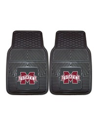 Mississippi State Heavy Duty 2Piece Vinyl Car Mats 18x27 by   