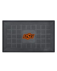 Oklahoma State Medallion Door Mat by   