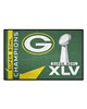 Fan Mats  LLC Green Bay Packers Starter Mat Green