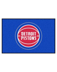 Detroit Pistons Starter Rug by   
