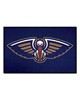 Fan Mats  LLC New Orleans Pelicans Starter Mat Navy