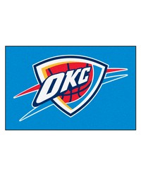 Oklahoma City Thunder Starter Rug by   