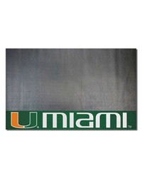 Miami Hurricanes Grill Mat by   
