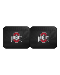 Ohio State Backseat Utility Mats 2 Pack 14x17 by   