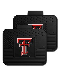 Texas Tech Backseat Utility Mats 2 Pack 14x17 by   