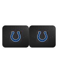 NFL Indianapolis Colts Backseat Utility Mats 2 Pack 14x17 by   