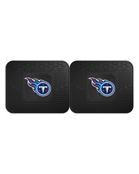 NFL Tennessee Titans Backseat Utility Mats 2 Pack 14x17 by   