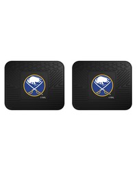 NHL Buffalo Sabres Backseat Utility Mats 2 Pack 14x17 by   