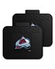 Fan Mats LLC Colorado Avalanche 2 Utility Mats Black