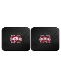 Mississippi State Backseat Utility Mats 2 Pack 14x17 by   