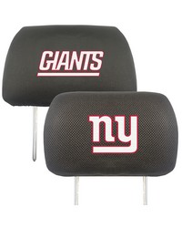 New York Giants Head Rest Cover by   