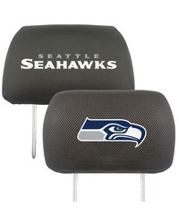 Seattle Seahawks Head Rest Cover by   