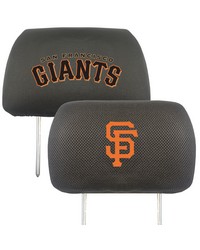 San Francisco Giants Head Rest Cover by   