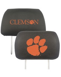 Clemson Tigers Head Rest Cover by   