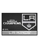 Fan Mats LLC Los Angeles Kings Starter Mat Champions Black