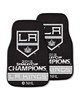 Fan Mats LLC Los Angeles Kings 2-pc Carpet Car Mat Set Black