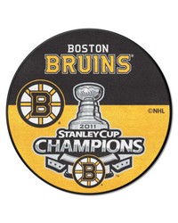 Boston Bruins Puck Mat by   