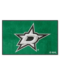 Dallas Stars 4x6 Logo Mat Landscape by   