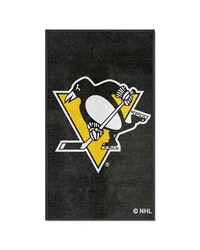 Pittsburgh Penguins 3x5 Logo Mat Portrait by   