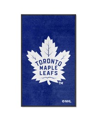 Toronto Maple Leafs 3x5 Logo Mat Portrait by   