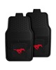 Fan Mats  LLC SMU Mustangs 2-pc Vinyl Car Mat Set Black