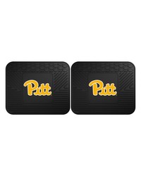 Pittsburgh Backseat Utility Mats 2 Pack 14x17 by   