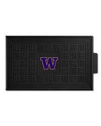 Washington Huskies Medallion Door Mat by  Fairwinds Studio 