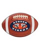 Fan Mats  LLC Auburn Tigers Football Rug 
