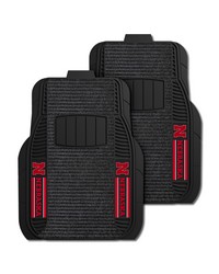 Nebraska Cornhuskers 2-pc Deluxe Car Mat Set by   