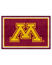Minnesota Golden Gophers 5ft. x 8 ft. Plush Area Rug Maroon by   