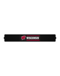 Wisconsin Badgers Drink Mat by   