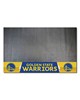 Fan Mats LLC Golden State Warriors Grill Mat Black