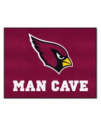 NFL Arizona Cardinals Man Cave AllStar Mat 34x45 by   