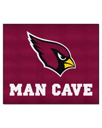 NFL Arizona Cardinals Man Cave Tailgater Rug 60x72 by   