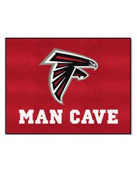 NFL Atlanta Falcons Man Cave AllStar Mat 34x45 by   