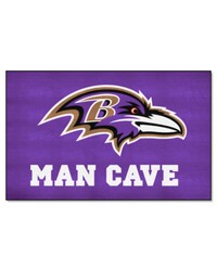 Baltimore Ravens Ulti-Mat Man Cave by   