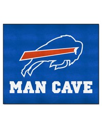 NFL Buffalo Bills Man Cave Tailgater Rug 60x72 by   