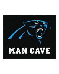 NFL Carolina Panthers Man Cave Tailgater Rug 60x72 by   