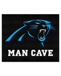 NFL Carolina Panthers Man Cave Tailgater Rug 60x72 by   