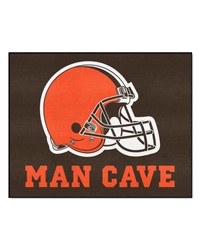 NFL Cleveland Browns Man Cave AllStar Mat 34x45 by   