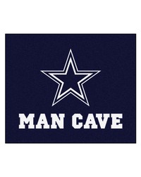 NFL Dallas Cowboys Man Cave Tailgater Rug 60x72 by   