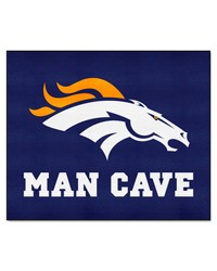 Denver Broncos Tailgater Mat Man Cave by  Collier Campbell 