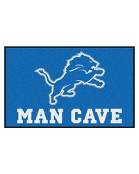 NFL Detroit Lions Man Cave UltiMat Rug 60x96 by   