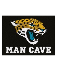 NFL Jacksonville Jaguars Man Cave AllStar Mat 34x45 by   