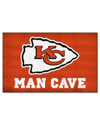 NFL Kansas City Chiefs Man Cave UltiMat Rug 60x96 by   