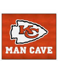 NFL Kansas City Chiefs Man Cave Tailgater Rug 60x72 by   